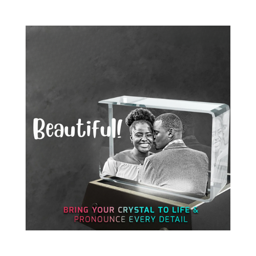 3D Crystal Rectangle Landscape