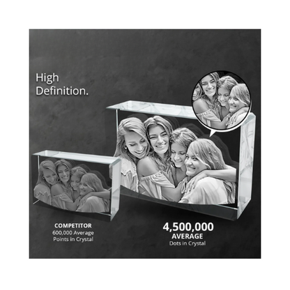 3D Crystal Rectangle Landscape