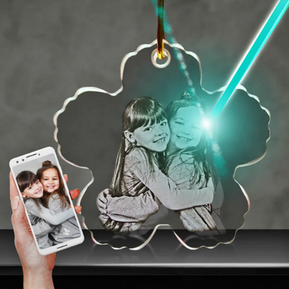 Crystal Flower Ornament