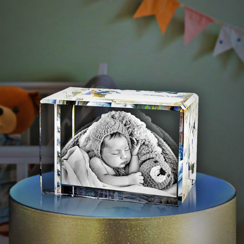 3D Crystal Rectangle Landscape