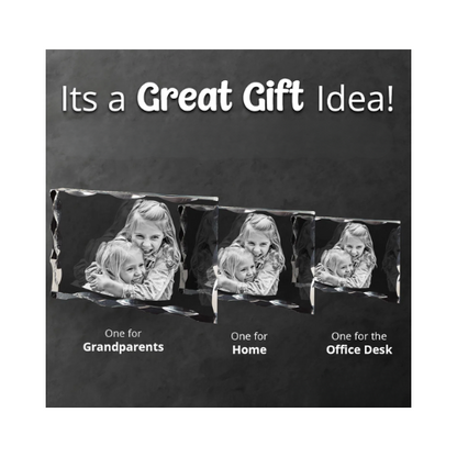 3D Notched Crystal Wide Landscape