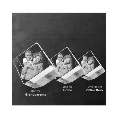 3D Crystal Cut Corner Diamond