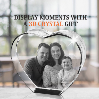 3D Crystal Heart