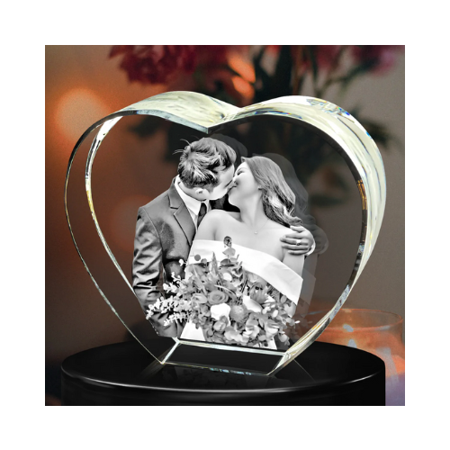 3D Crystal Heart
