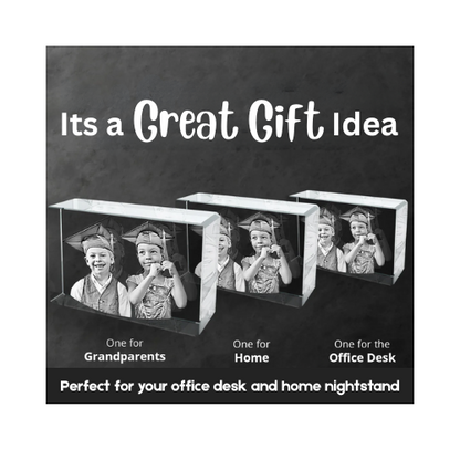 3D Crystal Rectangle Landscape