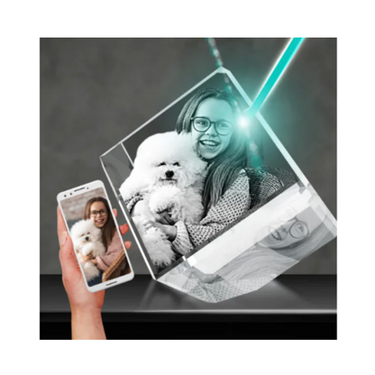 3D Crystal Cut Corner Diamond