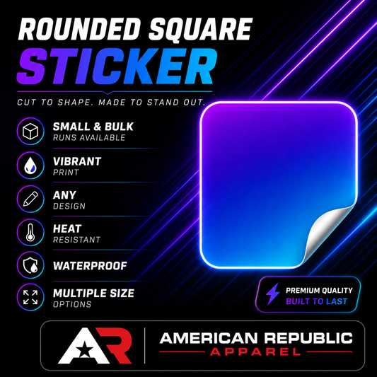 ROUNDED SQUARE STICKERS